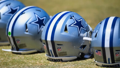 Dallas Cowboys helmets