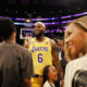 LeBron James' family celebrates as Lakers star becomes NBA's all-time leading scorer