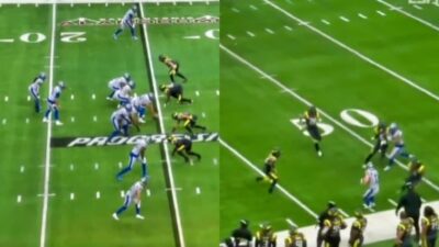 Photos of XFL 4th-and-15 onside kick alternative