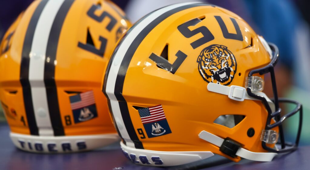 LSU Tigers helmet
