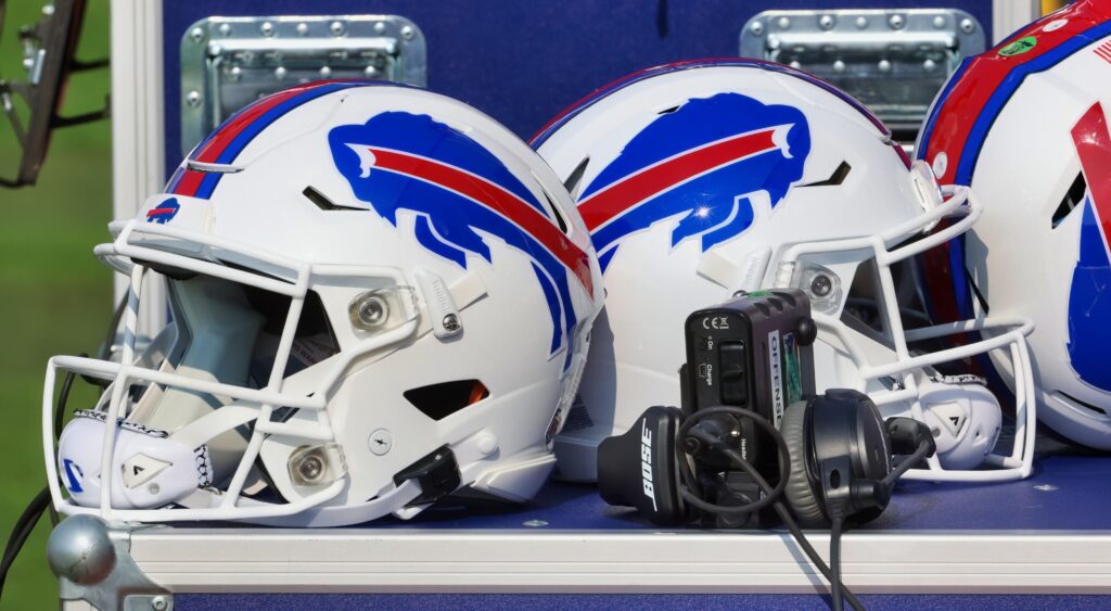 Buffalo Bills helmets