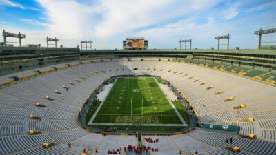 Packers stadium view