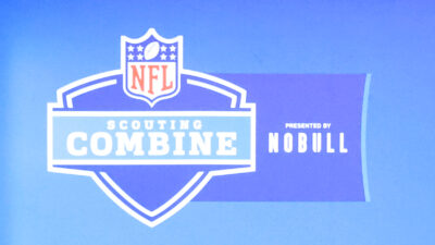 NFL Scouting Combine signage