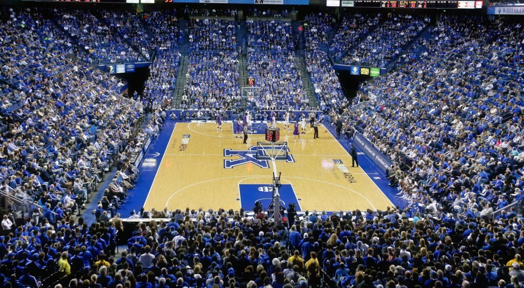 Kentucky Wildcats arena view