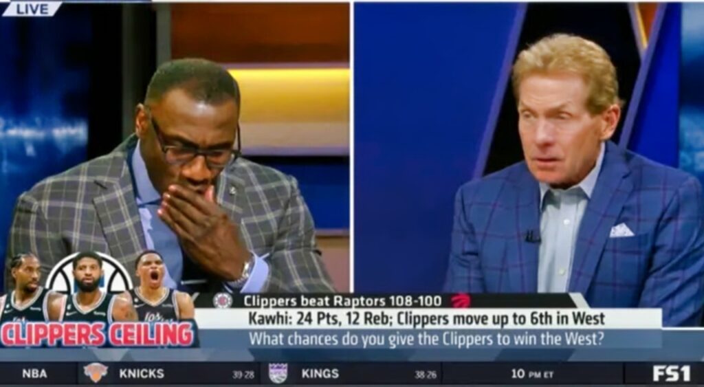 Shannon Sharpe and Skip Bayless on Undisputed
