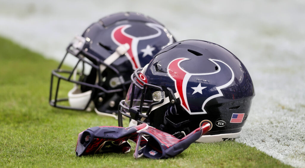 Texans helmets