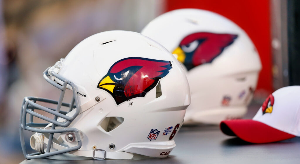Arizona Cardinals helmets