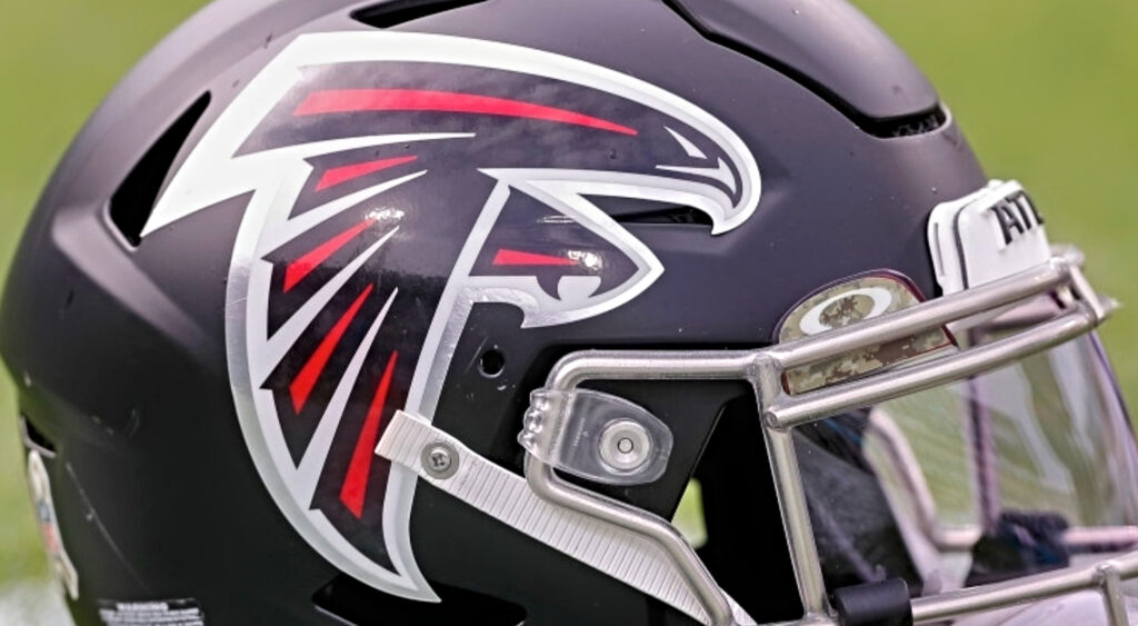 Falcons helmet logo.