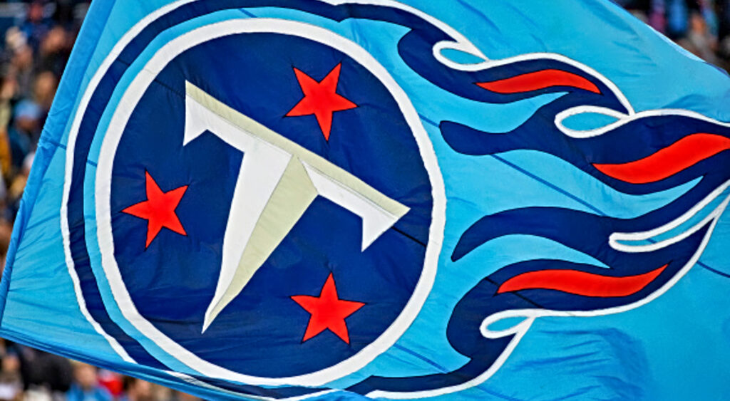 Tennessee Titans flag.