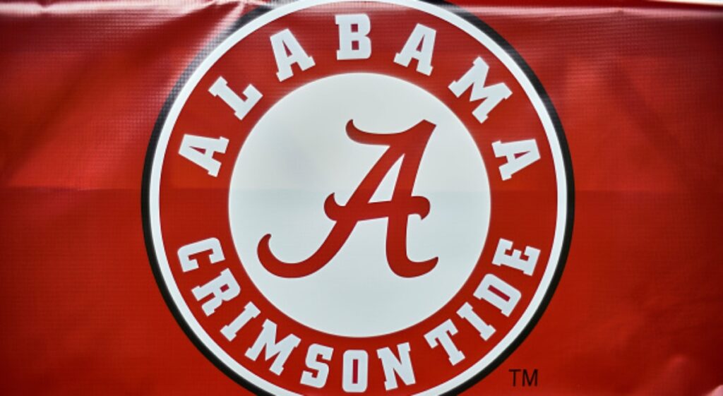 The Alabama Crimson Tide logo.