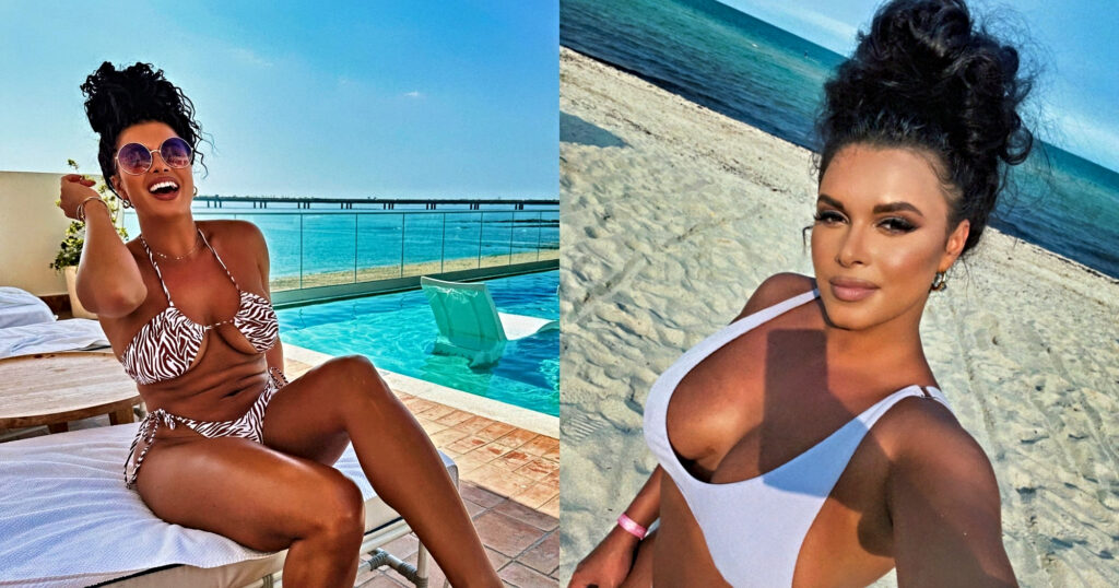 Joy Taylor in swimsuits