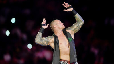 Randy Orton posing in ring