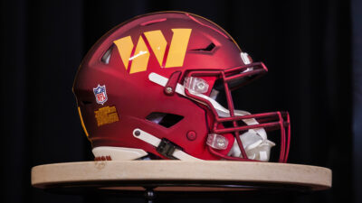 Washington Commanders helmet