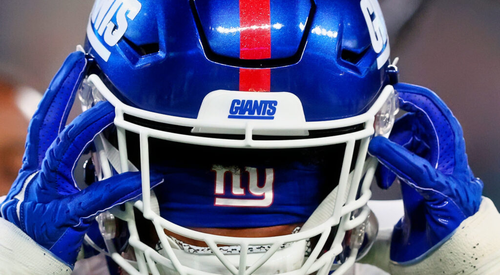 Giants helmet and logo