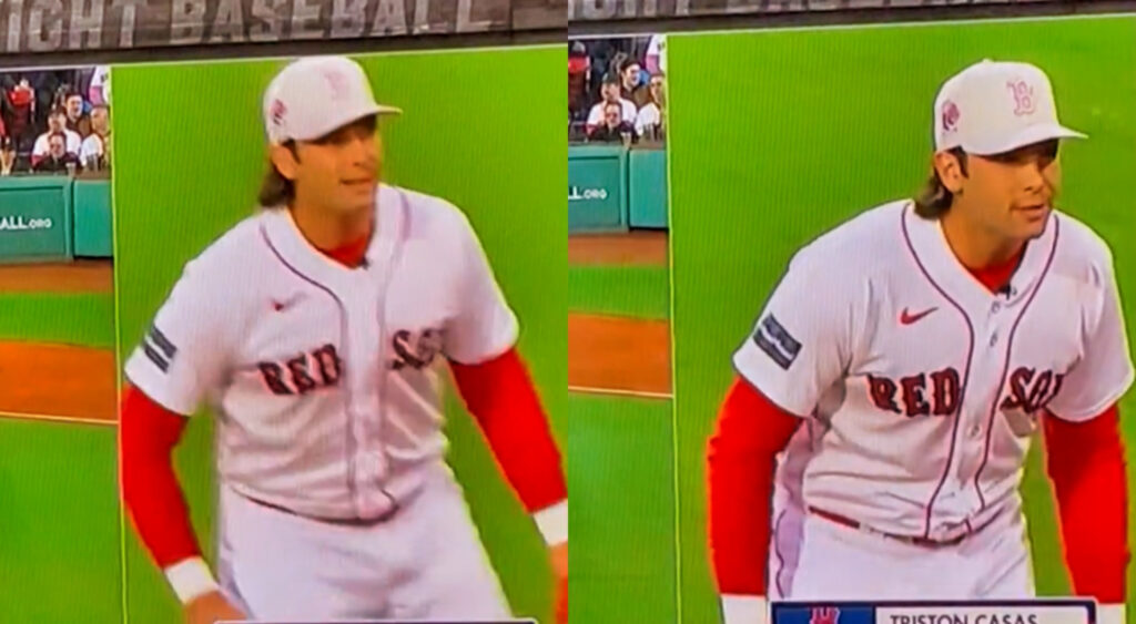 Photos of Triston Casas in Red Sox uniform