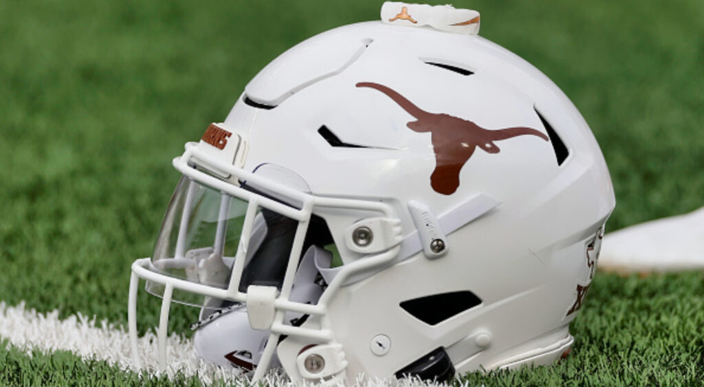 Texas Longhorns helmet.