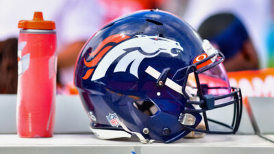 Broncos helmet