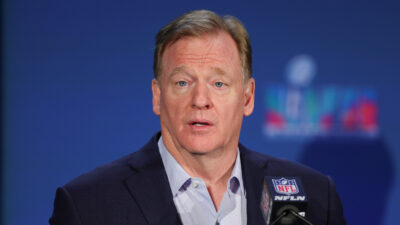 Roger Goodell at podium