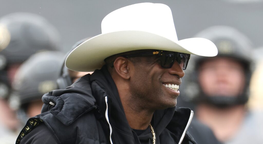 Deion Sanders with cowboy hat