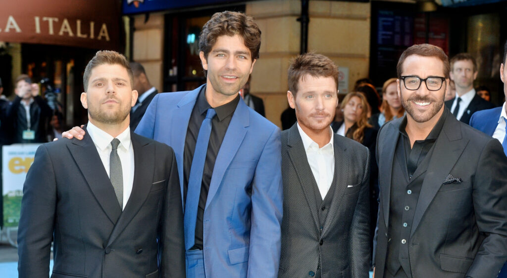 "Entourage" cast members at European Premiere in London, England.
