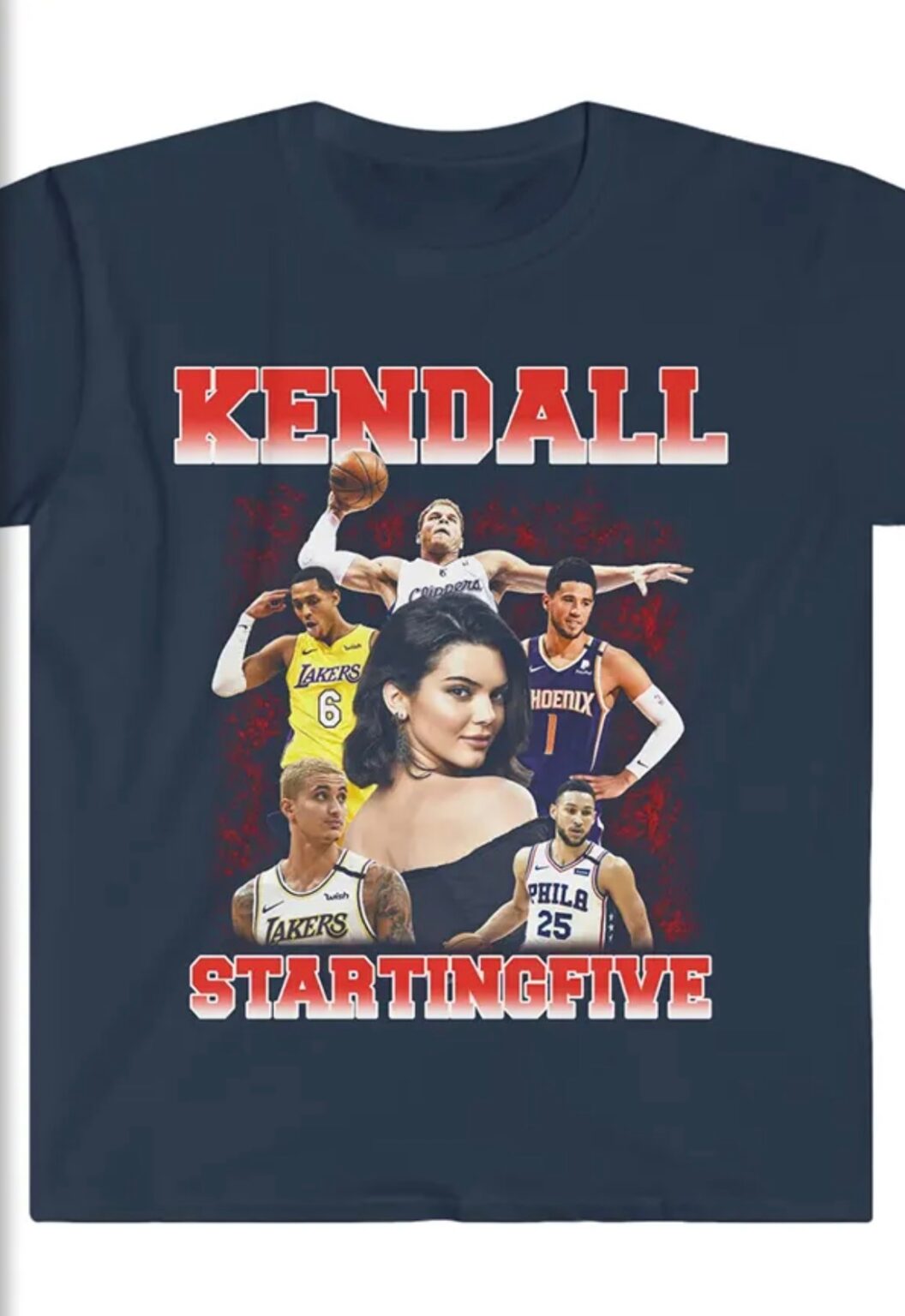 Kim Kardashian Trolls Kendall Jenner With NBA T-Shirt