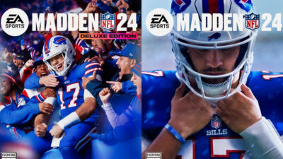 Photos of the Madden 24 cover
