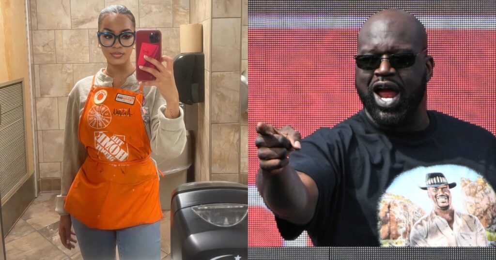 Shaquille O'Neal Sent Private Message To 'Home Depot Girl'