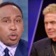 Stephen A. Smith and Skip Bayless