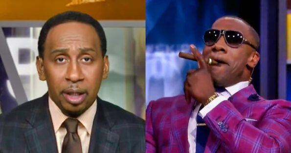 Stephen A and Shannon Sharpe on talk shows