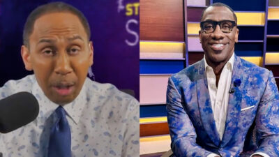 Stephen A. Smith and Shannon Sharpe