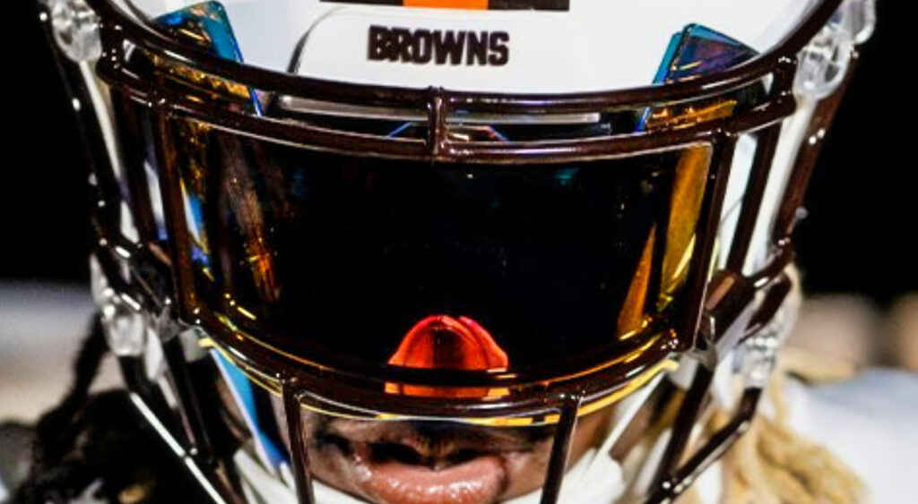 New Cleveland Browns alternate helmet