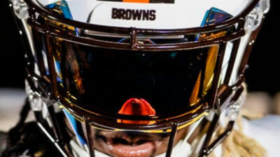 New Cleveland Browns alternate helmet