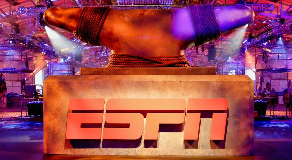 ESPN logo shown during 2016 event.