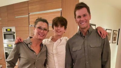 Tom Brady with Bridget Moynahan and son Jack