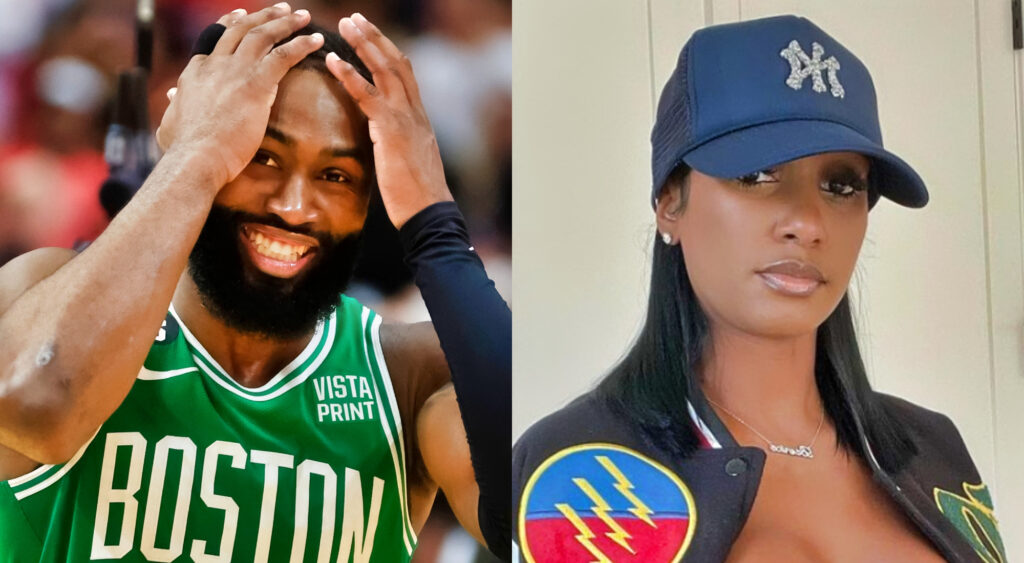 NBA Fans React To Celtics Star Jaylen Brown Dating 43-Year-Old ...