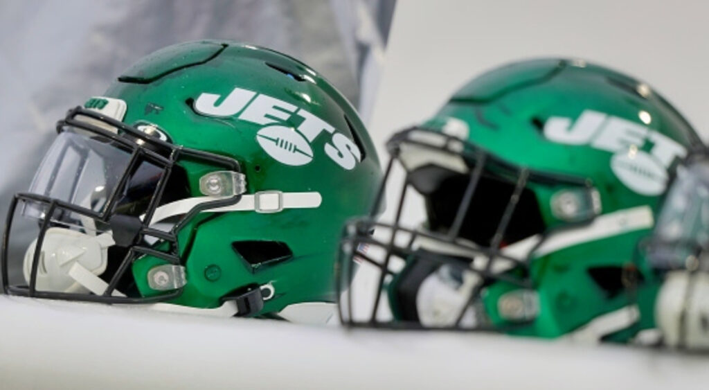 New York Jets helmets