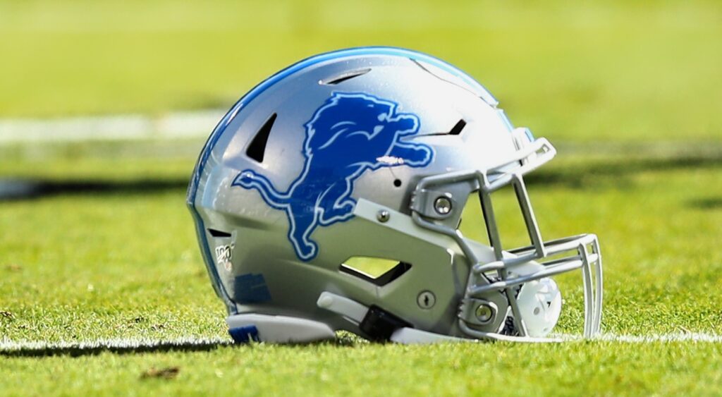 Lions helmet