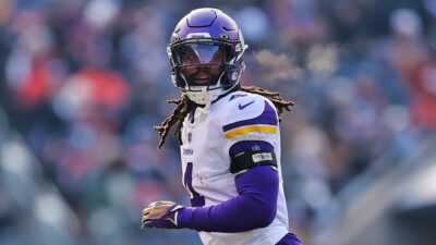 Dalvin Cook with Vikings gear on