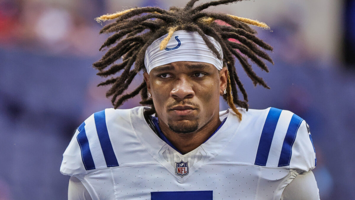 Anthony Richardson in Colts gear