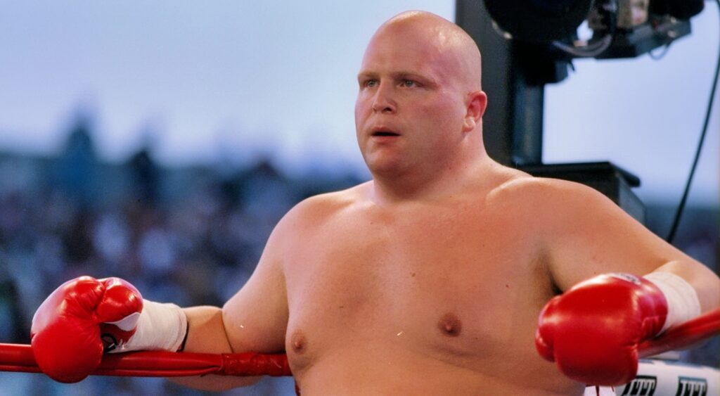 Butterbean in boxing ring