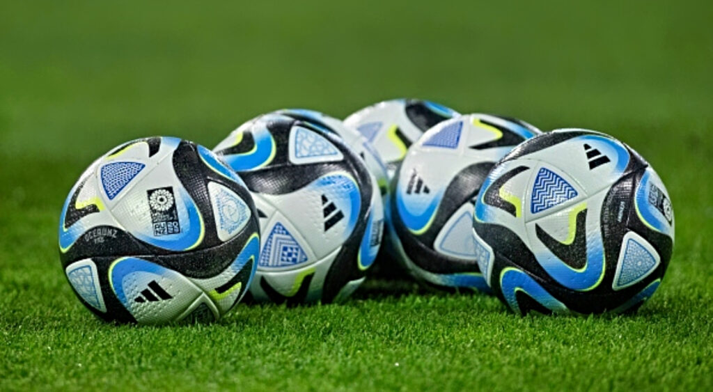 World Cup soccer balls.