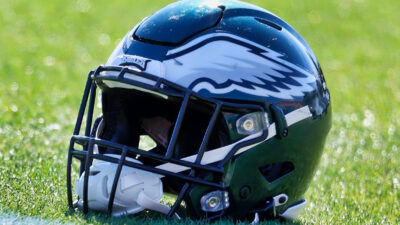 Eagles helmet