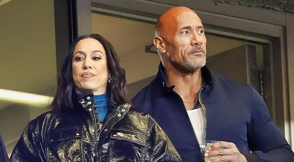 The Rock and his ex-wife