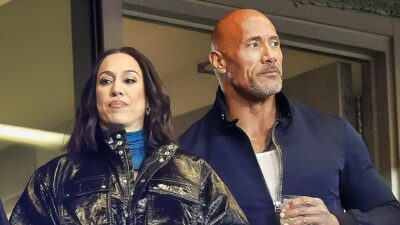 The Rock and his ex-wife