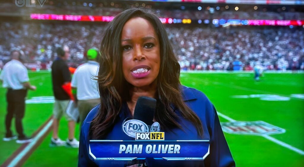 Pam Oliver on tv