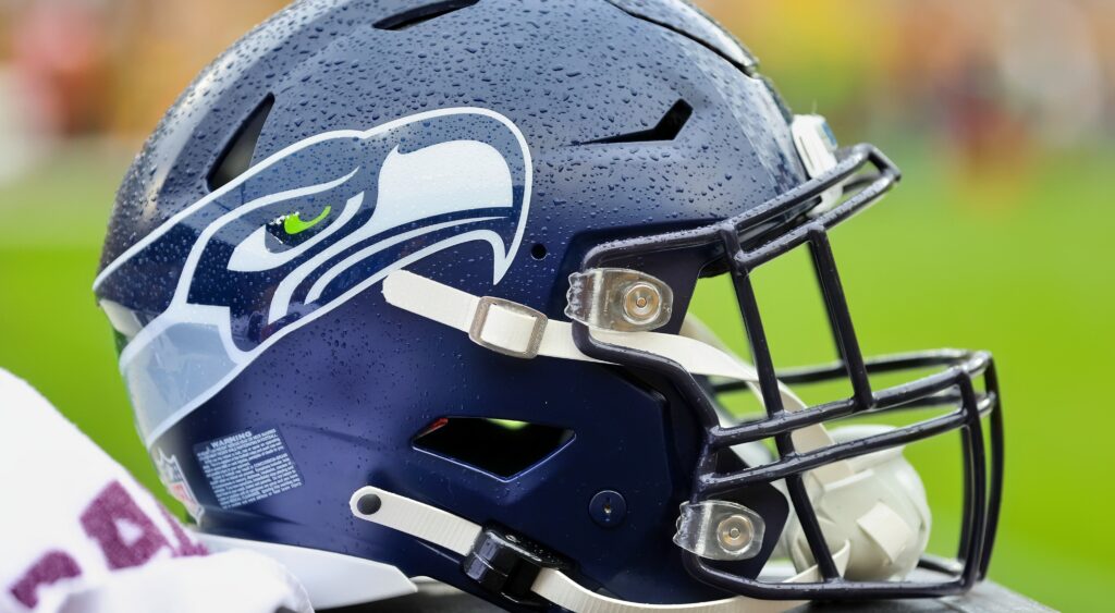 Seahawks helmet