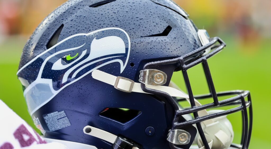 Seahawks helmet