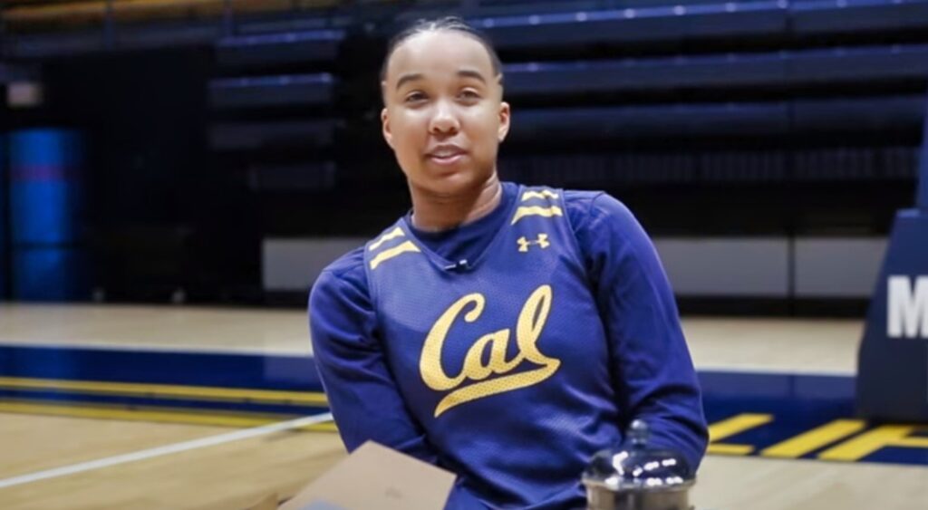 Mikayla Cowling with Cal bears jersey n