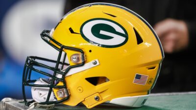 Packers helmet