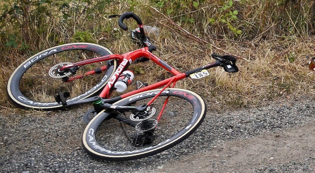 Bike on ground